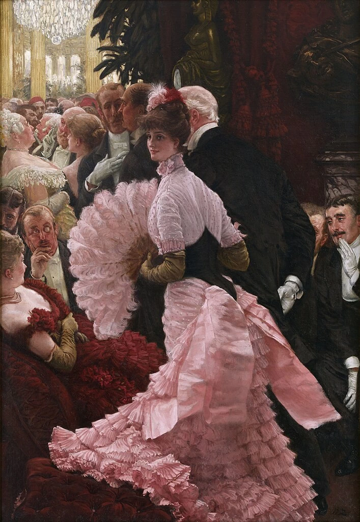 James Tissot - 118, L'ambizioso, 1880, Albright, Knox Art Gallery